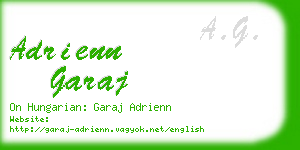 adrienn garaj business card